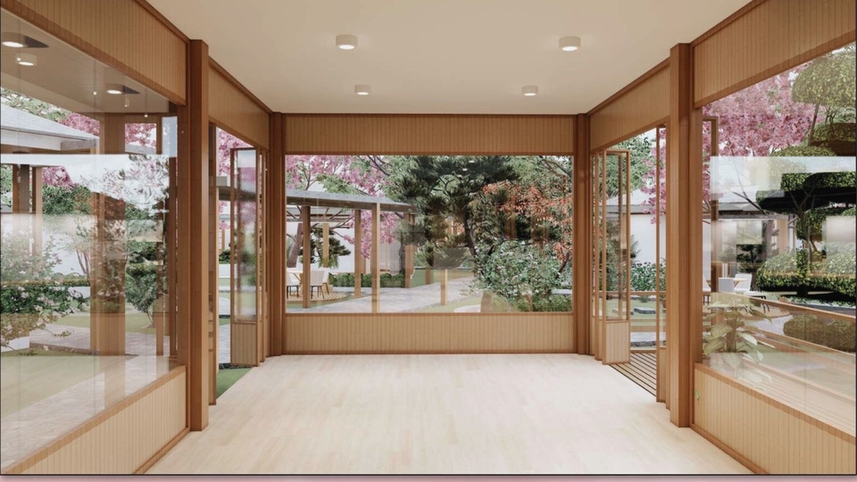 รับปั้นโมเดล3D บ้านสไตล์ญี่ปุ่น โมเดล3มิติ