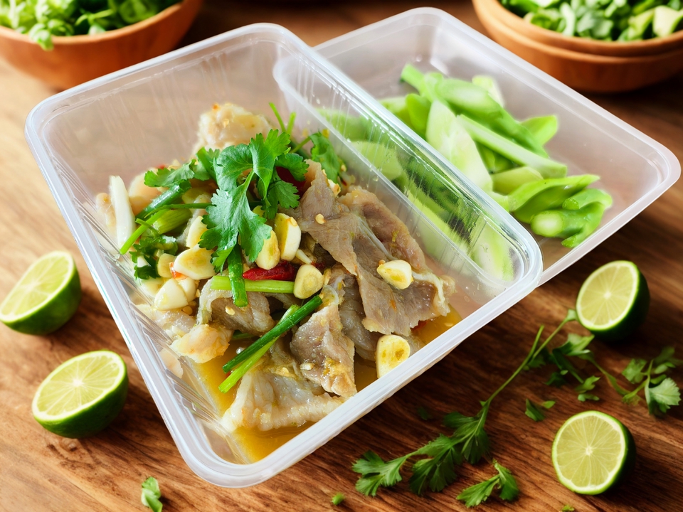 ออกแบบแบนเนอร์อาหารไทย แบนเนอร์โปรโมทอาหาร รับออกแบบแบนเนอร์