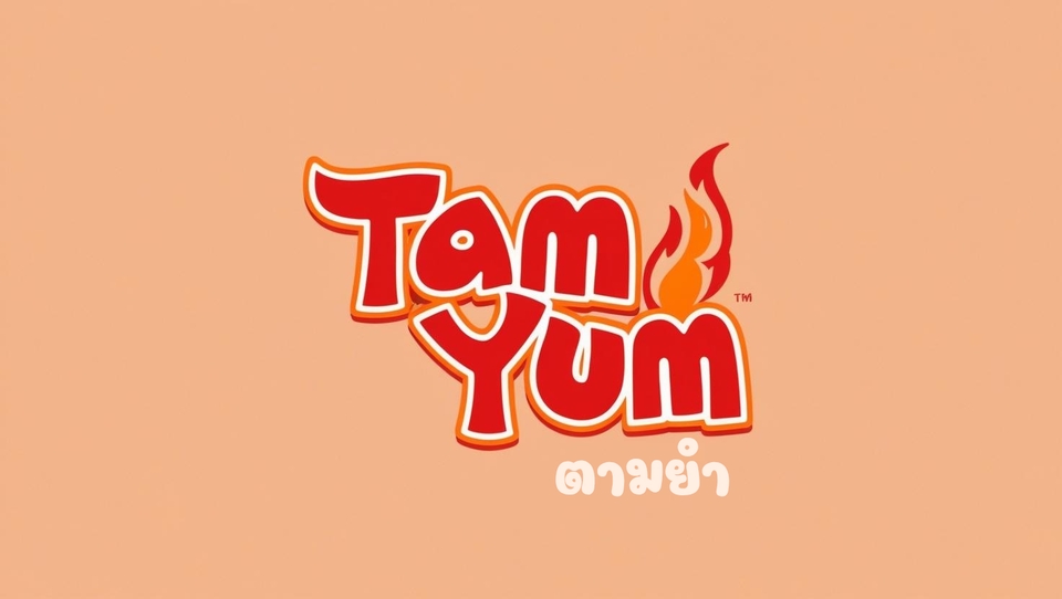 ออกแบบแบนเนอร์ ตำยำ สำหรับโซเชียลมีเดีย