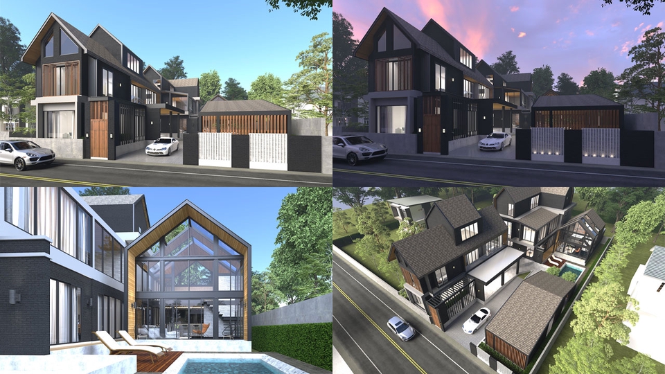 รับออกแบบบ้านสวยทันสมัย ออกแบบตกแต่งภายในครบวงจร