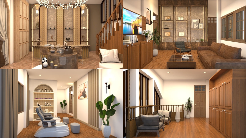 รับออกแบบตกแต่งภายในและรีโนเวทบ้าน สวยหรู