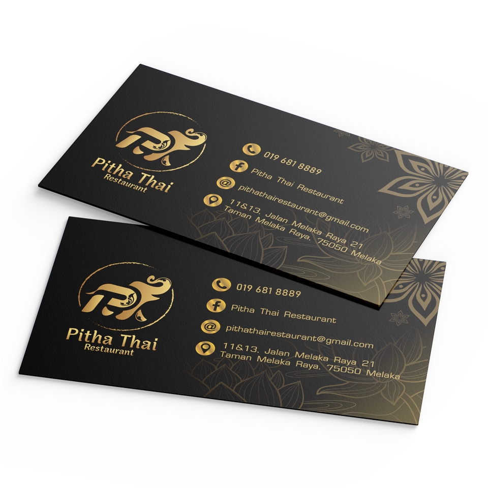 ออกแบบนามบัตรออกแบบให้ดึงดูดและโดดเด่น ทำให้ลูกค้าคนสำคัญของคุณประทับใจตั้งแต่เริ่มแรก