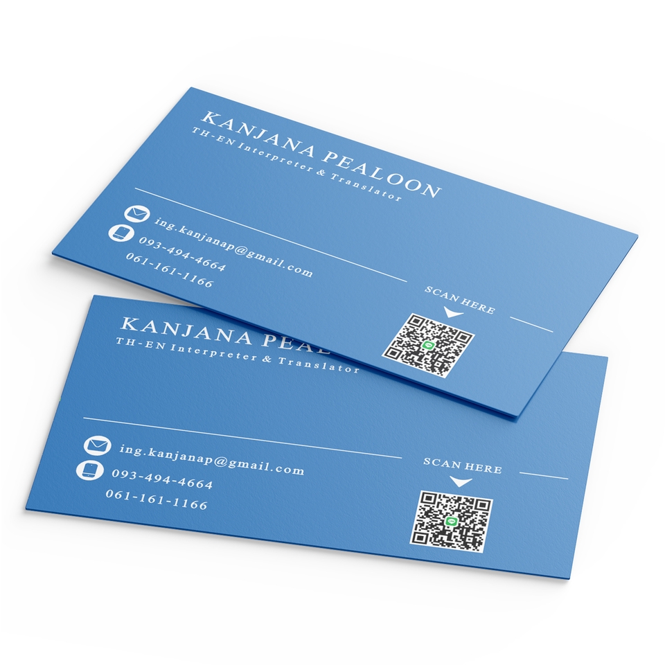 ออกแบบนามบัตรออกแบบให้ดึงดูดและโดดเด่น ทำให้ลูกค้าคนสำคัญของคุณประทับใจตั้งแต่เริ่มแรก