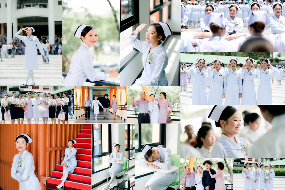 Photography - ถ่ายรูปรับ/รับกาวน์แพทย์/รับเข็ม,รับหมวกพยาบาล - 5