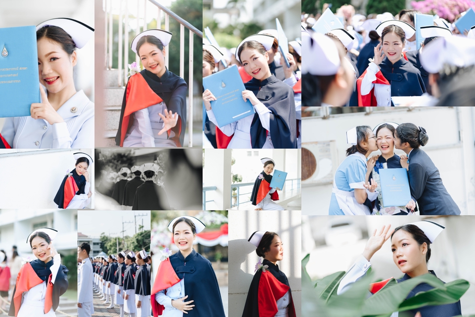 Photography - ถ่ายรูปรับ/รับกาวน์แพทย์/รับเข็ม,รับหมวกพยาบาล - 2