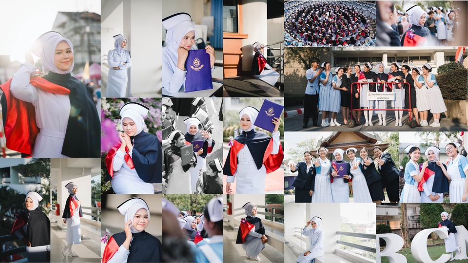 Photography - ถ่ายรูปรับ/รับกาวน์แพทย์/รับเข็ม,รับหมวกพยาบาล - 6