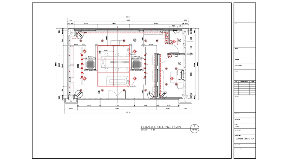 Combine Ceiling Plan