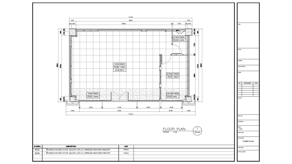 Floor Pattern Plan