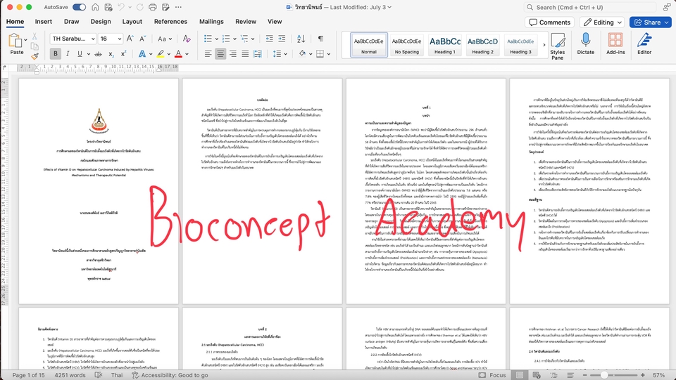 รับปรึกษาวิทยานิพนธ์ บริการเขียนวิทยานิพนธ์