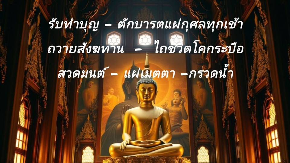 รับทำบุญออนไลน์
