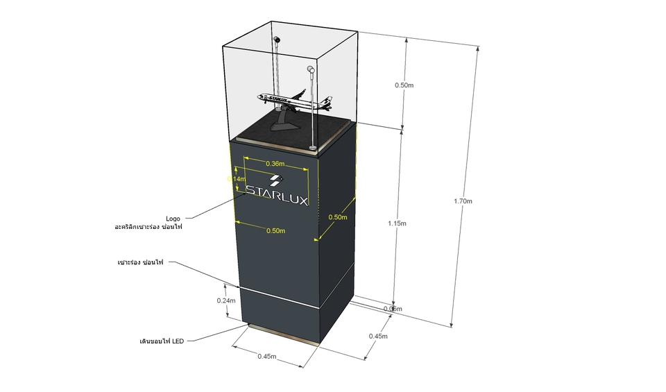 3D Perspective - รับขึ้นแบบ 3D RENDER BOOTH / DISPLAY / EVENT / พร้อม แกะแบบเพื่อผลิตชิ้นงาน - 10