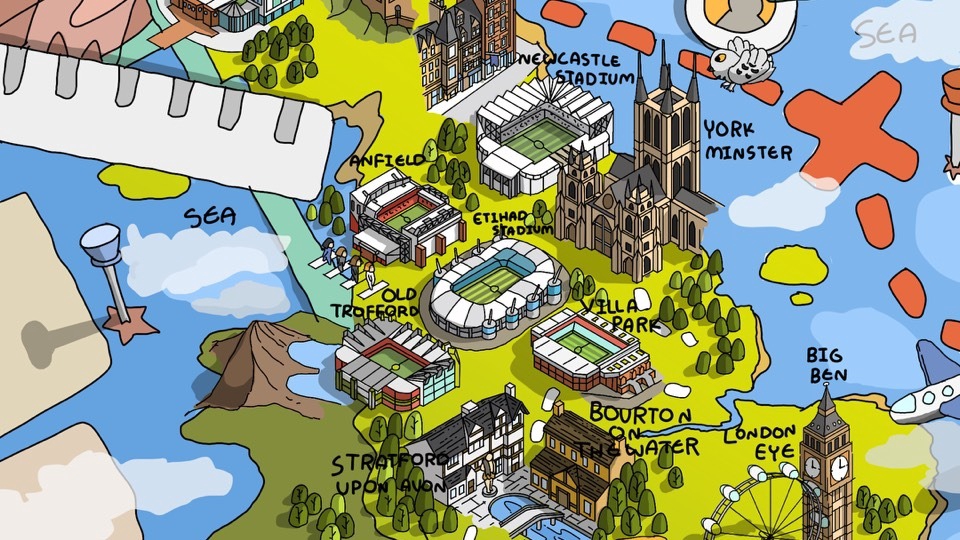 ออกแบบแผนที่