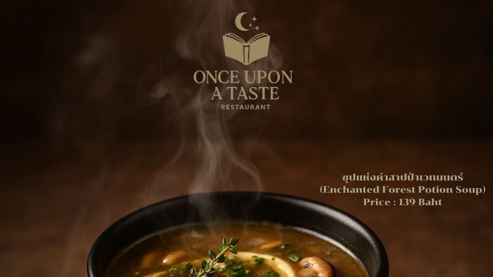 ออกแบบโลโก้ร้านอาหาร โลโก้เรียบหรูดูแพง รับออกแบบโลโก้