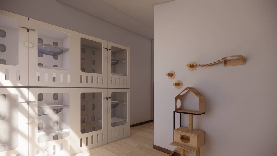 ทำโมเดล 3D - รับปั้น 3D Rnederบ้านเดี่ยว - 3