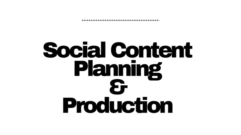 รับทำคอนเทนต์มาร์เก็ตติ้ง วางแผนและสร้างคอนเทนต์โซเชียลมีเดีย