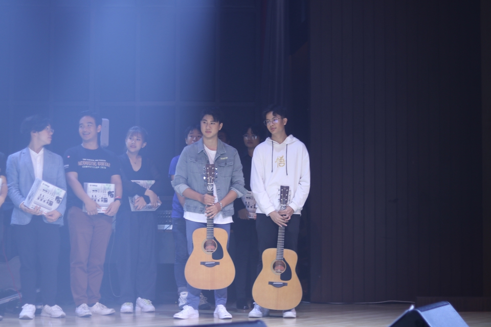 ภาพการประกวดกีต้าร์ Yamaha 2020