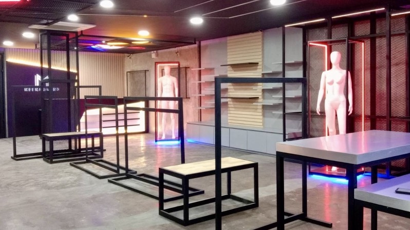 รับเหมาตกแต่งภายในร้านค้าสไตล์โมเดิร์น ออกแบบตกแต่งสวยงาม