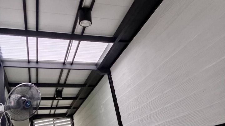 รับเหมาต่อเติมบ้าน โครงสร้างหลังคาเหล็ก งานก่อสร้างคุณภาพ