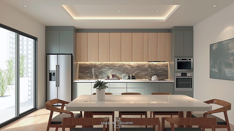 รับออกแบบตกแต่งภายใน​ ที่พักอาศัย/ร้านอาหาร/รีสอร์ท​/สำนักงาน/คลีนิค