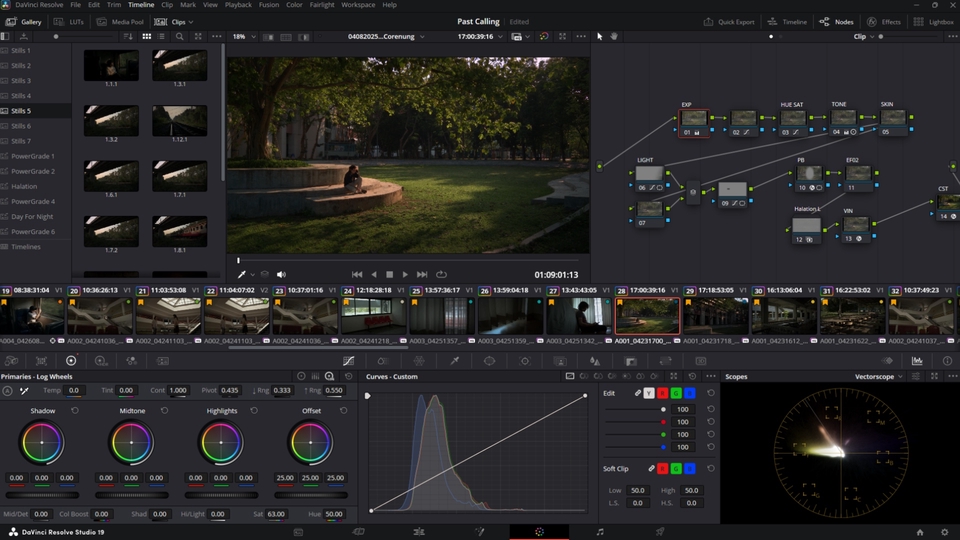 การเกรดสีวิดีโอ (Color Grading) ด้วยโปรแกรมแต่งสีวิดีโอ DaVinci Resolve Studio