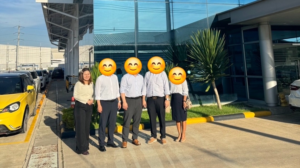 Customer visit factory