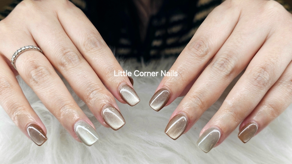 ลูกแก้วน้ำตาลเบส เรียบๆ แต่ดูดี