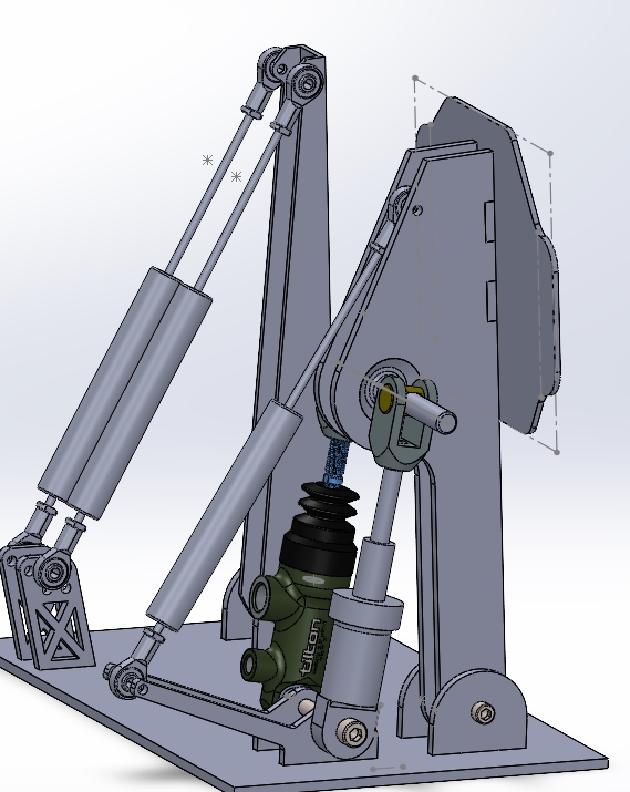 รับปั้นโมเดล3Dระบบเบรกไฮดรอลิก