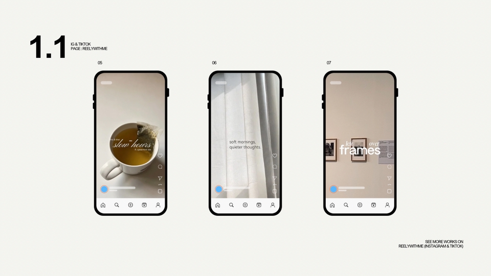 ตัดต่อวีดีโอ - รับตัดต่อ Short Video สไตล์ aesthetic / lifestyle / diary ความยาว ไม่เกิน 30 วินาที - 5