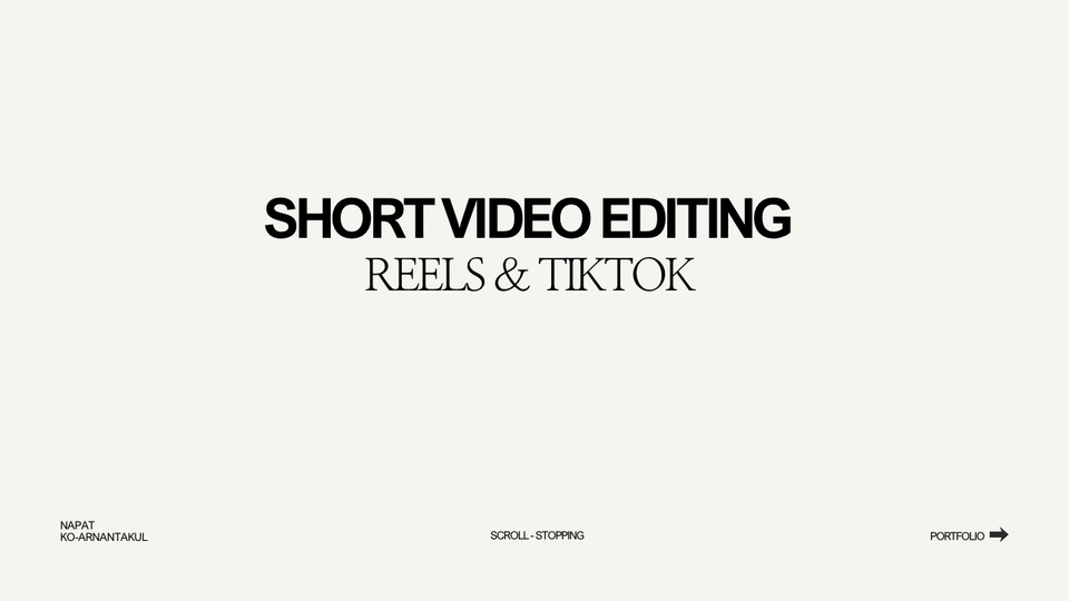 ตัดต่อวีดีโอ - รับตัดต่อ Short Video สไตล์ aesthetic / lifestyle / diary ความยาว ไม่เกิน 30 วินาที - 2