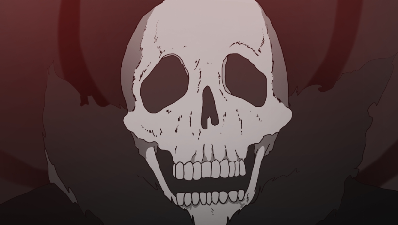 รับทำอนิเมชั่นสไตล์มืดๆ ภาพเคลื่อนไหวกระดูก череп
