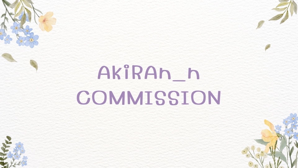 เปิดคอมมิชชั่น รับวาดรูปตามบรีฟ