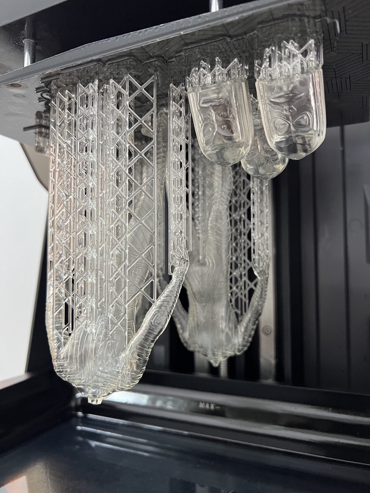 รับปั้นโมเดล3Dพิมพ์3มิติแบบโปร่งใส