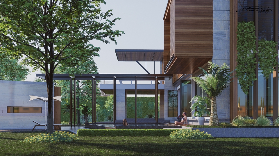 เขียนแบบวิศวกรรมและออกแบบโครงสร้าง - บ้านพักอาศัย 2 ชั้น ของ คุณจักรี - 4