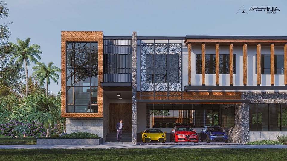 เขียนแบบวิศวกรรมและออกแบบโครงสร้าง - บ้านพักอาศัย 2 ชั้น ของ คุณจักรี - 5