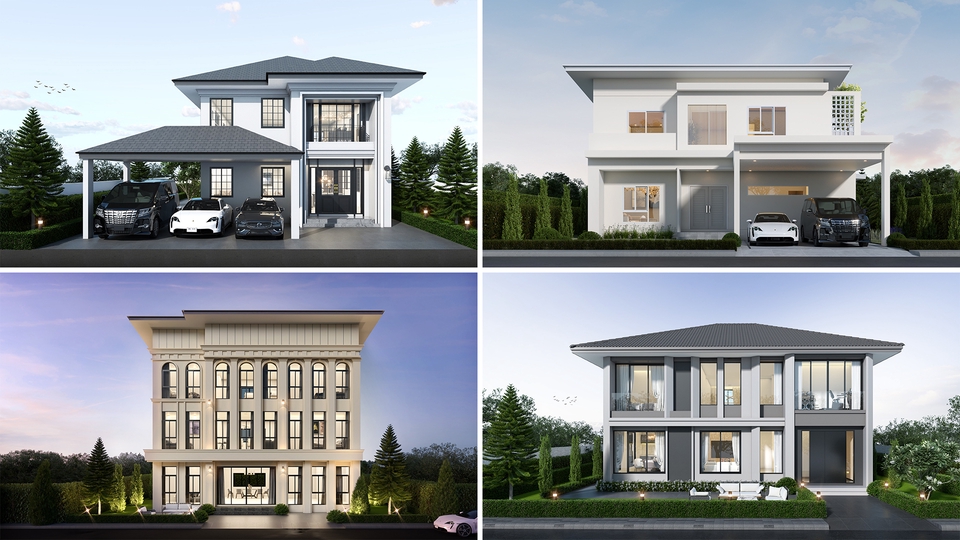 รับ Render 3D - รับทำภาพ 3D perspective ภายใน/ภายนอก เเละ 3D Animation - 12