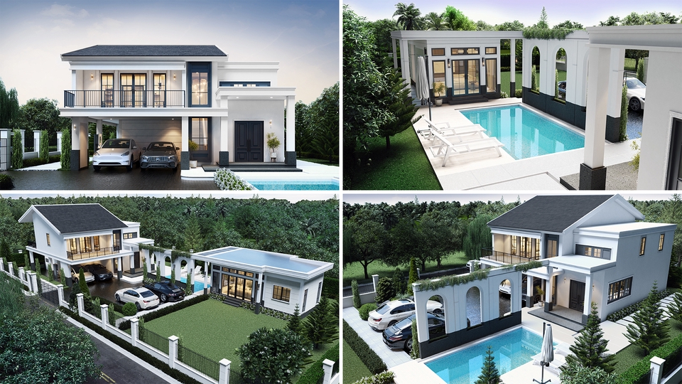 รับ Render 3D - รับทำภาพ 3D perspective ภายใน/ภายนอก เเละ 3D Animation - 9