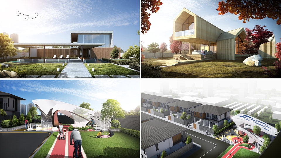 รับ Render 3D - รับทำภาพ 3D perspective ภายใน/ภายนอก เเละ 3D Animation - 15