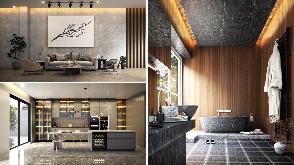 รับ Render 3D - รับทำภาพ 3D perspective ภายใน/ภายนอก เเละ 3D Animation - 17