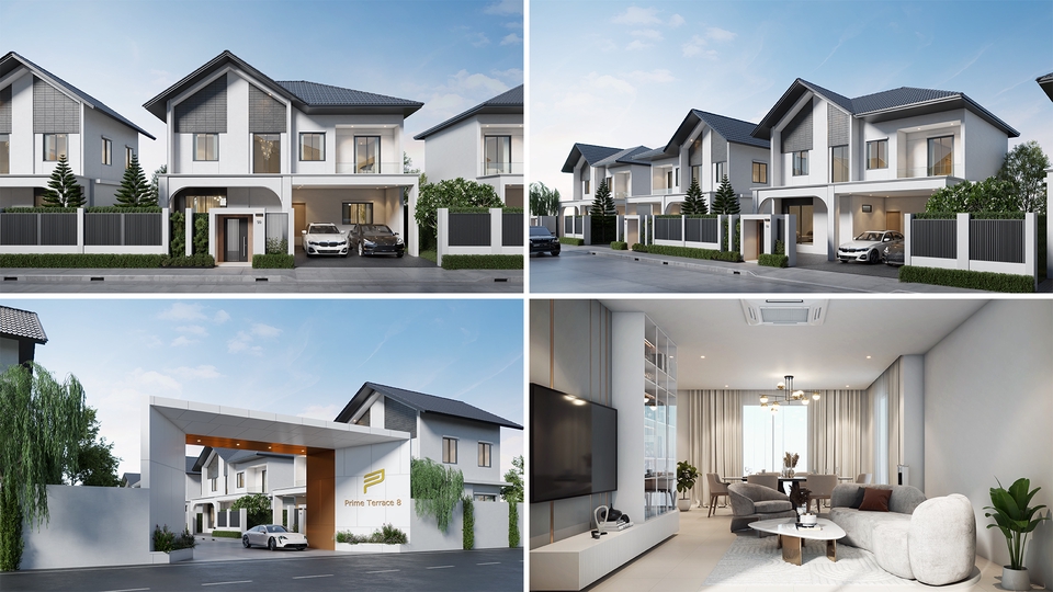 รับ Render 3D - รับทำภาพ 3D perspective ภายใน/ภายนอก เเละ 3D Animation - 8