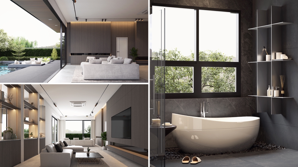 รับ Render 3D - รับทำภาพ 3D perspective ภายใน/ภายนอก เเละ 3D Animation - 14