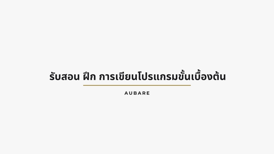 เขียนโปรแกรมเบื้องต้น