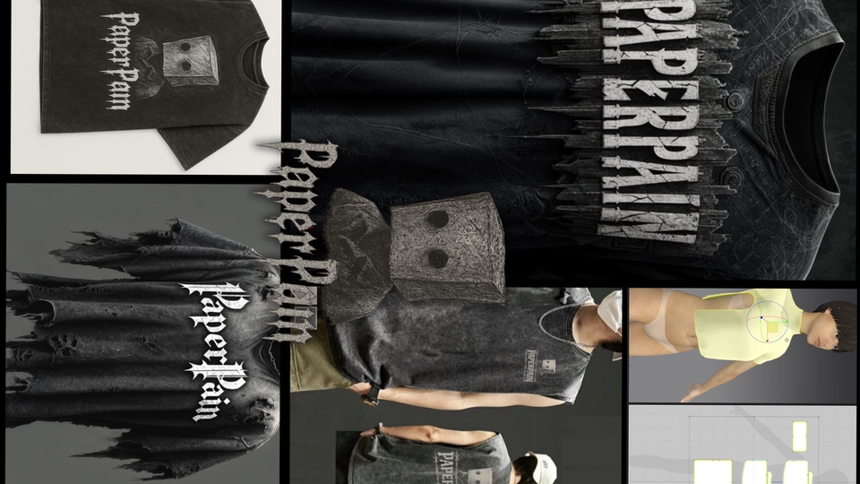 ออกแบบเสื้อผ้าลายสกรีน รูปแบบเสื้อผ้า พร้อมลายสกรีน เห็นผลลัพธ์เลย