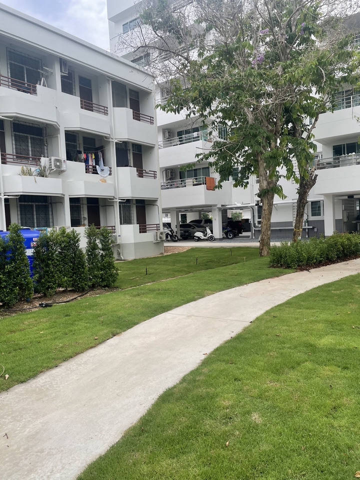 รับจัดสวนสวยหน้าคอนโด บริการออกแบบภูมิทัศน์ จัดสวนงบน้อย