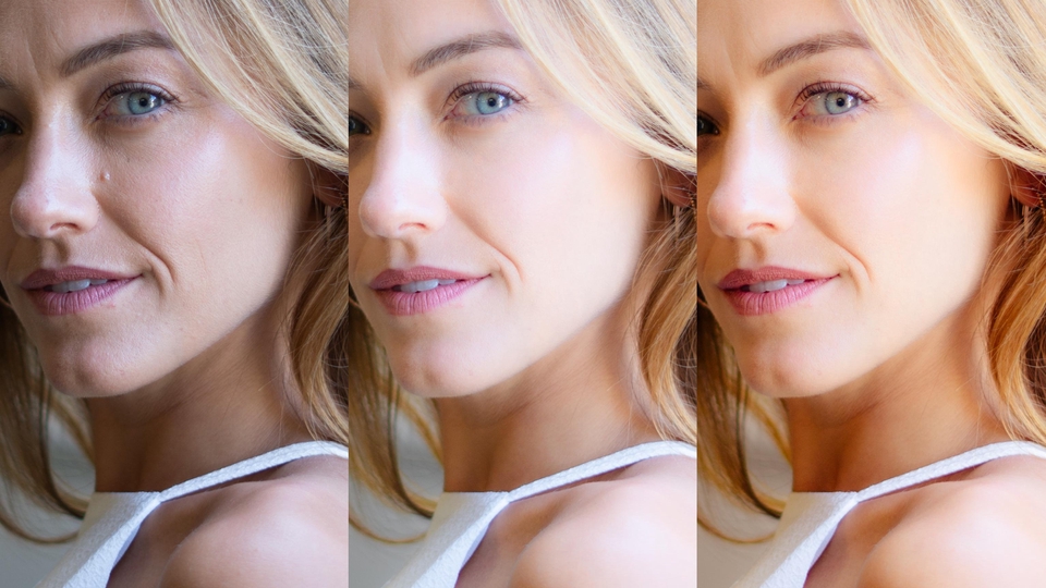 ตัวอย่างผลงานการแต่งภาพโทนสีที่แต่แตกกัน สามารถทําตามได้หลังจากการสอน