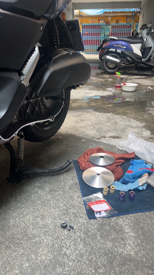 ซ่อมมอเตอร์ไซค์ - เปลี่ยนลูกปืนคอรถมอเตอร์ไซค์ - 2