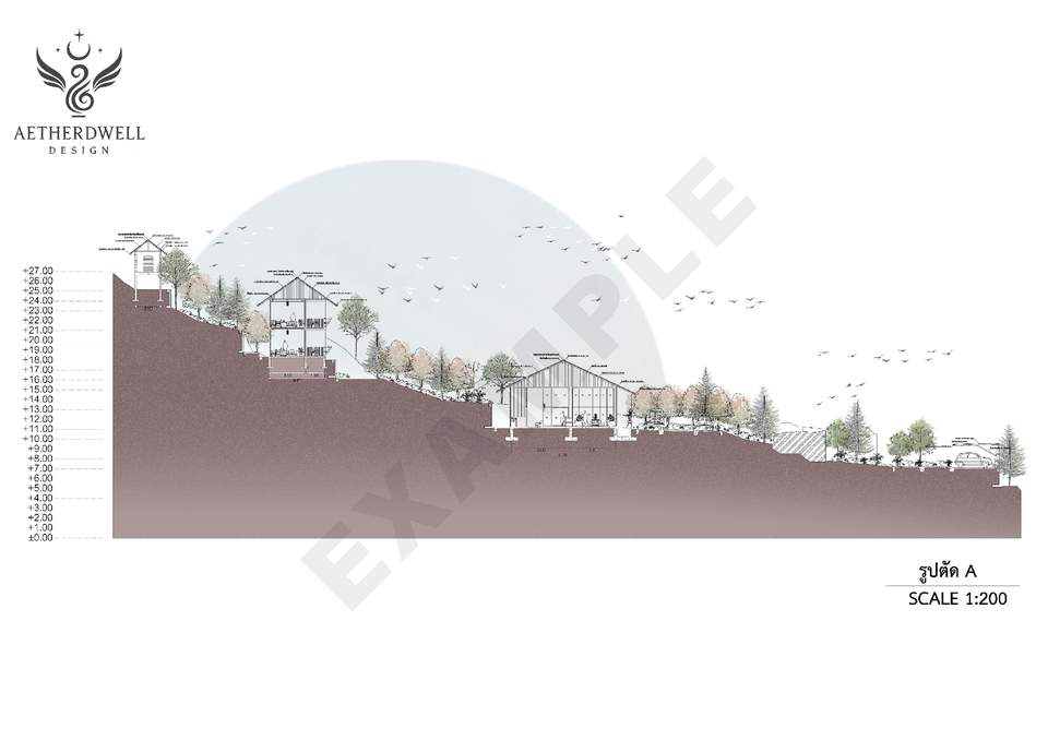 ออกแบบแปลน - รับลงสี Artwork Layout Plan/Master Plan/Plan ภายใน,ภายนอก/ Plan Landscapesสำหรับ Presentation  - 3