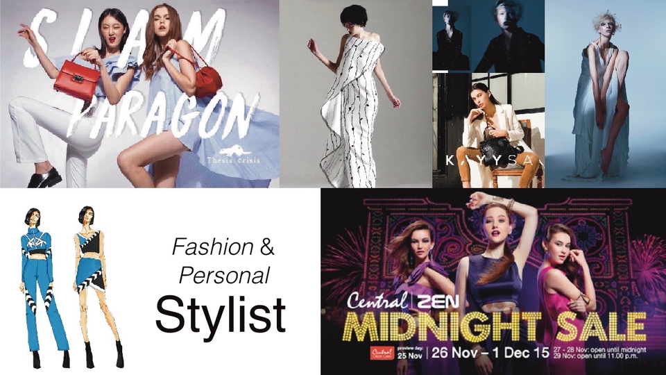 บริการสไตลิ่ง , วางคอนเส็ปต์ และ art direction ให้กับสินค้าและ model จากโจทย์ของลูกครับ