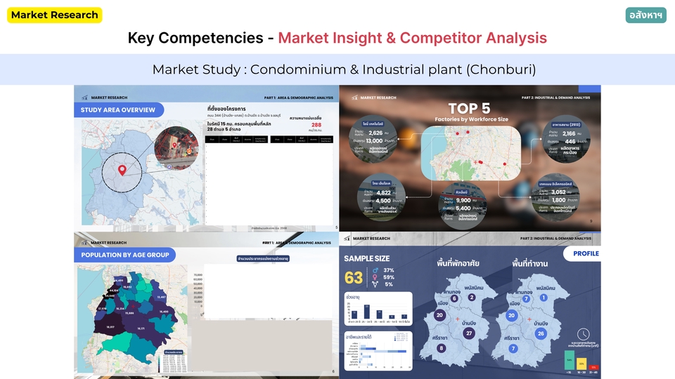 รับทำวิจัยการตลาด - วิจัยตลาด สำรวจคู่แข่ง และศึกษาข้อมูลเชิงลึก | Market Research & Survey Analysis - 3