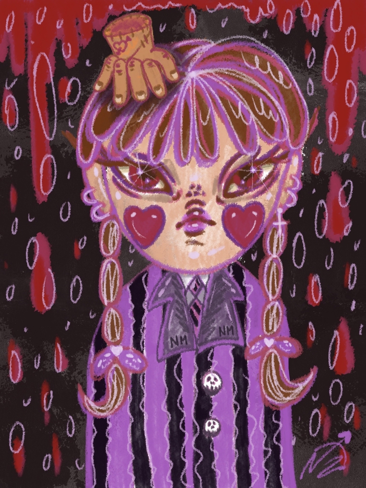 วาดภาพประกอบ - รับวาดงานดิจิตอล ลายผ้า ภาพตกแต่ง ครีเอทใหม่ทุกชิ้นค่ะ - 6