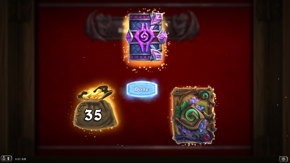 รับปั้มแรงค์เกม Hearthstone รับจ้างเล่นเกมส์ 35 เหรียญ